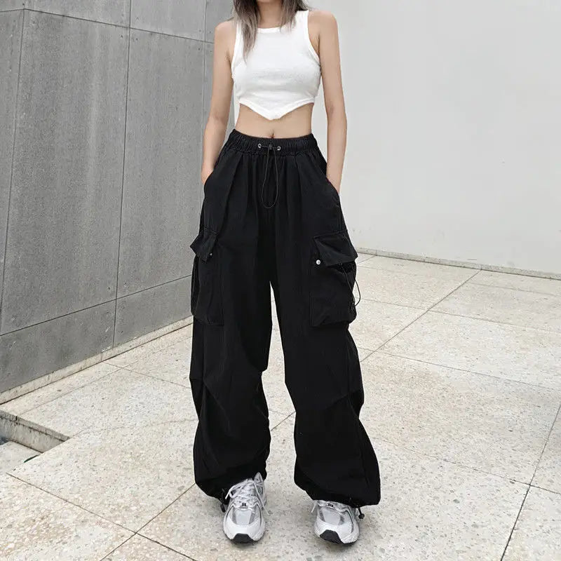 Women Long Cargo Pants Summer