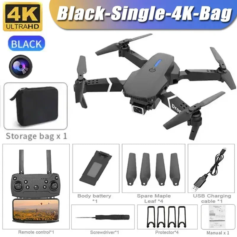 2024 E88Pro RC Drone 4K Professinal With 1080P