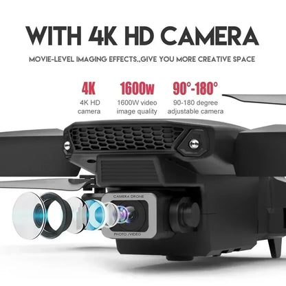 2024 E88Pro RC Drone 4K Professinal With 1080P