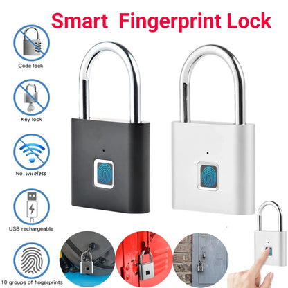 Smart Fingerprint Padlock Waterproof