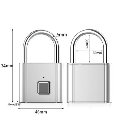 Smart Fingerprint Padlock Waterproof