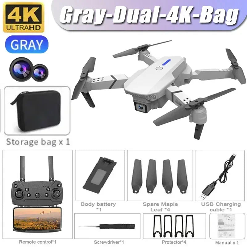 2024 E88Pro RC Drone 4K Professinal With 1080P