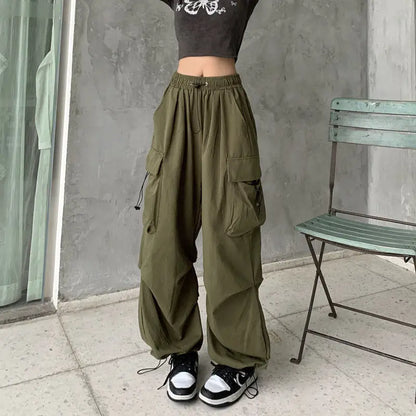 Women Long Cargo Pants Summer