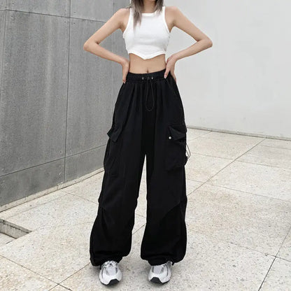 Women Long Cargo Pants Summer