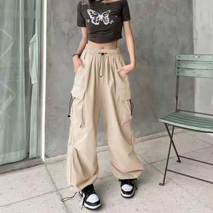 Women Long Cargo Pants Summer