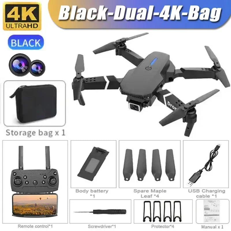 2024 E88Pro RC Drone 4K Professinal With 1080P